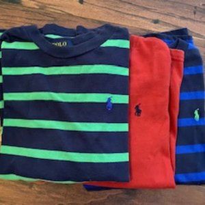 Boys LS Polo - 3 shirts (2) 6-(1) 7 Price is for 3